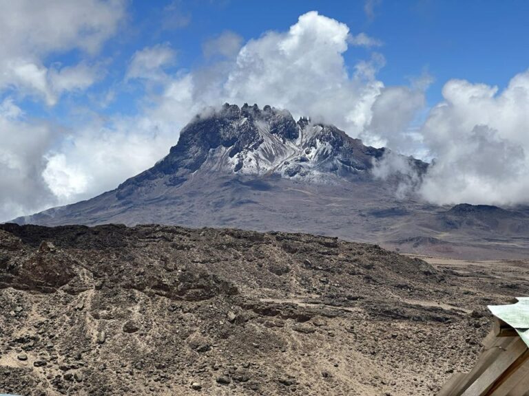 Mount Kilimanjaro eruption