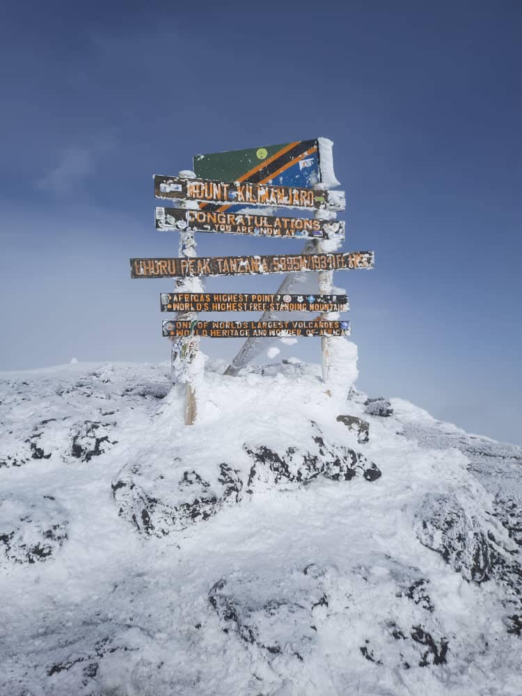 Mount Kilimanjaro Uhuru Peak